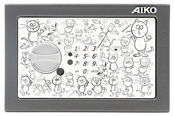 Сейф-раскраска детский Aiko T 170 EL paint