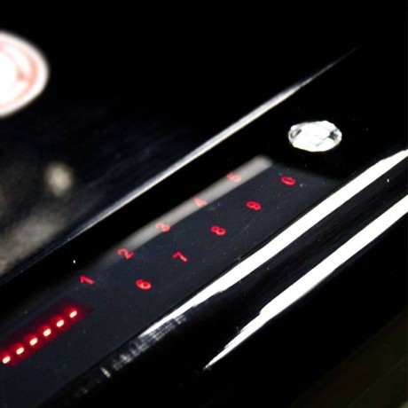 Сейф Lucell LU-1000RB Черные цветы