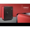 Элитный сейф Altera 30 Leather red