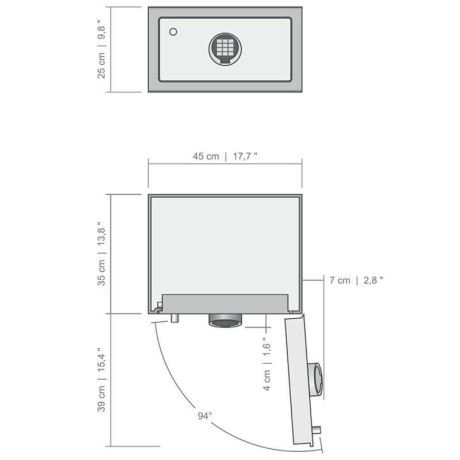 Сейф Stockinger HOTEL SAFE