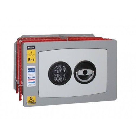 Сейф встраиваемый в стену GRIFFON W 2319 E Left Side