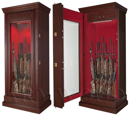 Оружейный сейф витрина  Armwood-F6A14P151 G Mauer Flock Plus