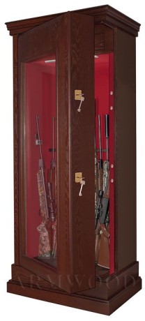 Оружейный сейф витрина  Armwood-F6A14P151 G Mauer Flock Plus