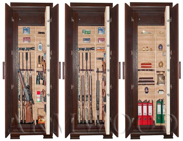 Универсальный сейф в дереве Armwood-44 EL DS31 Lux Plus