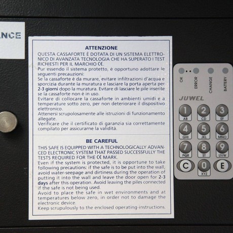 Сейф встраиваемый Juwel 4423