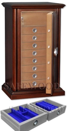 Сейф мебельный в дереве Safewood 112EL Flock
