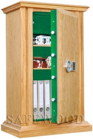Сейф мебельный в дереве Safewood 112EL Flock