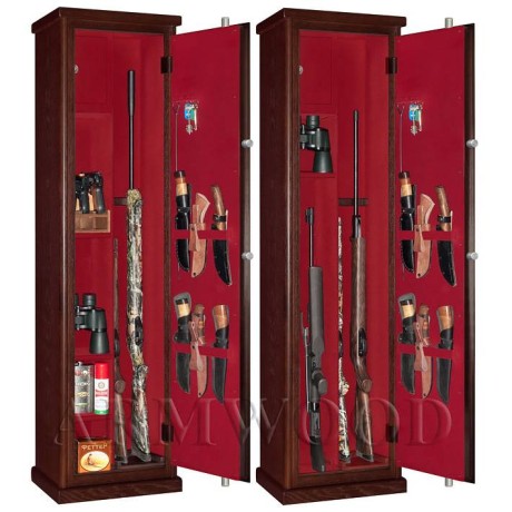 Оружейный сейф в дереве Armwood 524 EL Flock