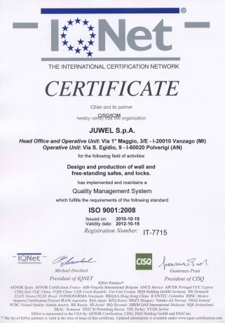 Сейф встраиваемый Juwel 4475