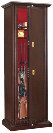 Оружейный сейф с отделкой деревом Armwood 44 Flock