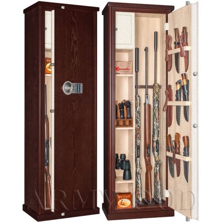 Оружейный сейф в дереве Armwood 535 EL Lux