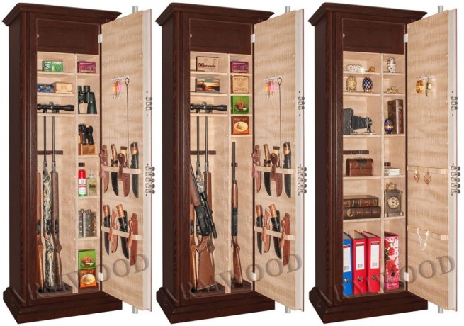 Универсальный сейф в дереве Armwood-44 Lux Plus