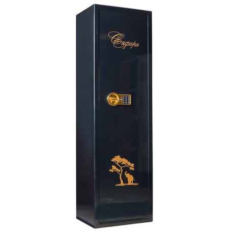 Сейф оружейный Valberg Сафари Gold EL (черный)